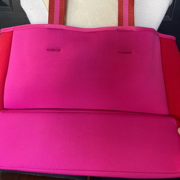 NWOT SummerSalt Beach Tote Pink Red - Picture 16 of 16